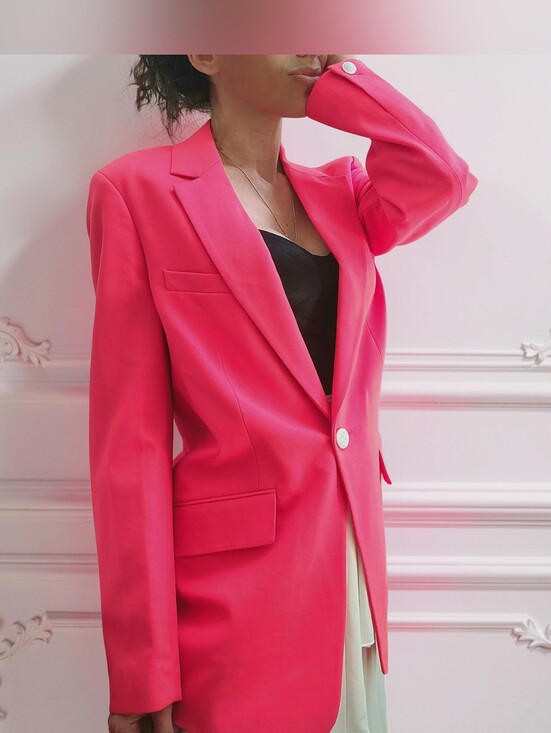 rag & bone Jackets & Blazers - NWT Rag & Bone Women's Neon Pink Single-Button Blazer Jacket